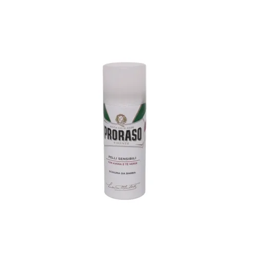 Proraso White Line Shaving Foam Sensitive Green Tea 50 ml
