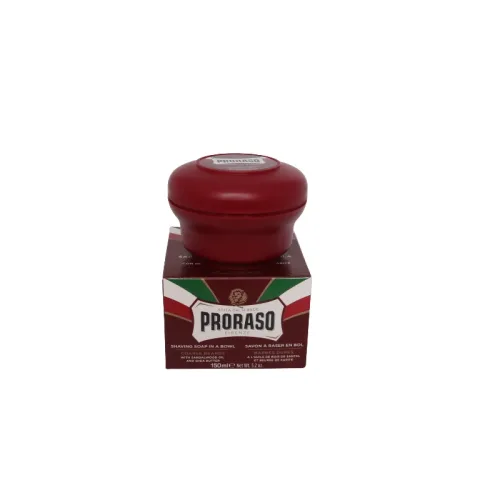 Proraso Red Line Shaving Soap Rasierseife Coarse/Nourishing 150 ml