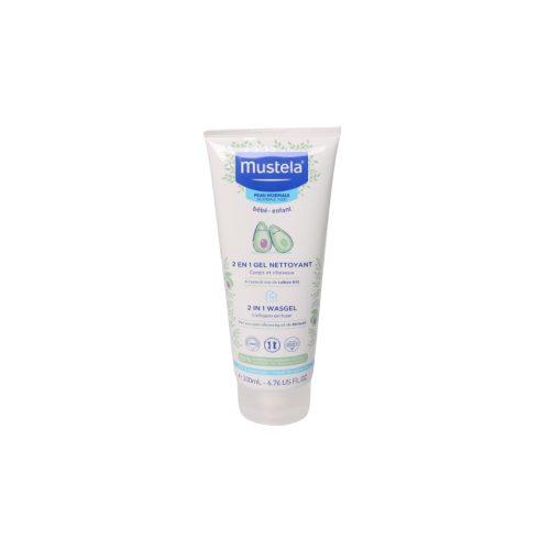 Mustela 2 in 1 Waschgel mit Avocado 200 ml