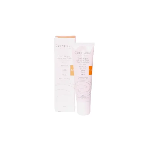 Avène Couvrance Korrigierendes Make-Up Fluid Sand 3.0 30 ml