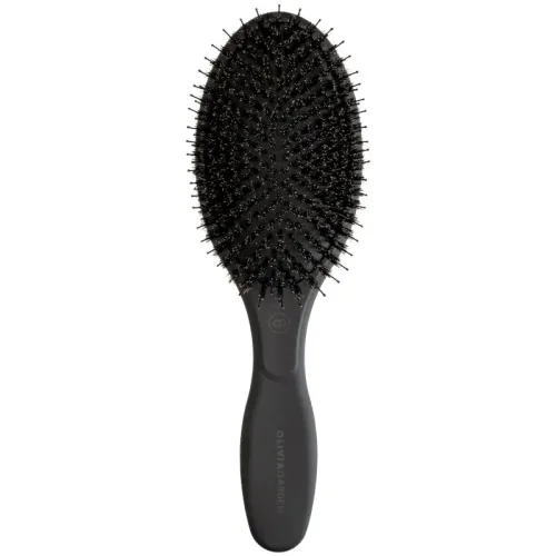 Olivia Garden Expert Care Oval Wildschwein-/Nylonborsten Black Label
