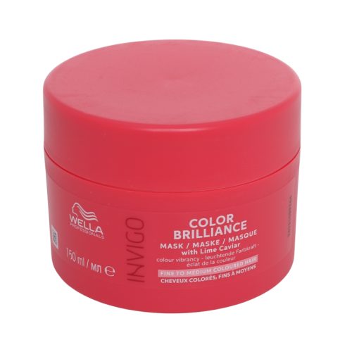 Wella Professionals, Wella Professionals INVIGO Color Brilliance with Lime Caviar - Fine to Medium Coloured Hair Haarkur & -maske 150 ml