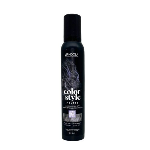 Indola Color Style Mousse Perlgrau 200 ml
