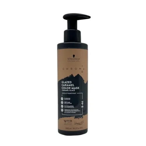 Schwarzkopf, Schwarzkopf Chroma ID Bonding Color Mask 8-46 Glazed Caramel 300 ml