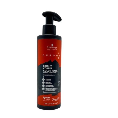 Schwarzkopf, Schwarzkopf Chroma ID Bonding Color Mask 7-77 Bright Copper 300 ml
