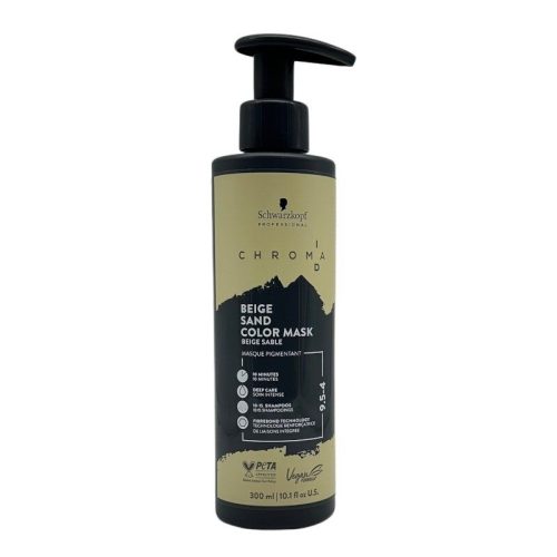Schwarzkopf, Schwarzkopf Chroma ID Bonding Color Mask 9,5-4 Beige Sand 300 ml