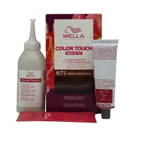 Wella Professionals, Wella Professionals Color Touch Fresh-Up-Kit Coloration 130 ml Schwarz