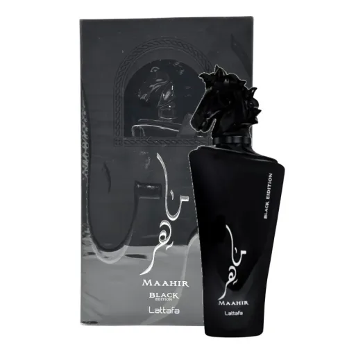 Lattafa, Lattafa Maahir Black Edition Eau De Parfum Spray (Unisex) 100 ml
