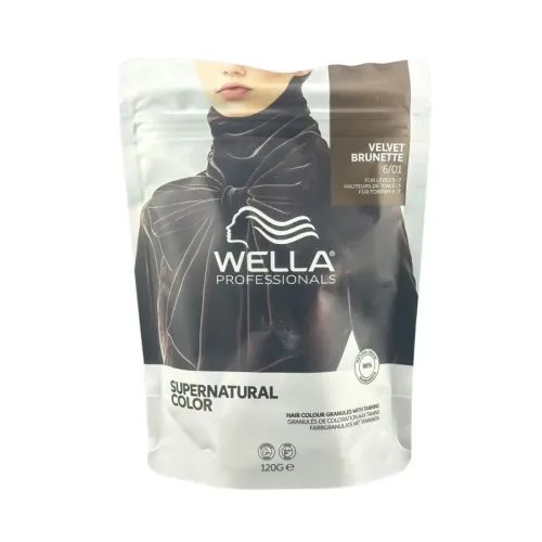Wella Professionals, Wella Professionals Supernatural Color 6/01 Velvet Brunette 120g