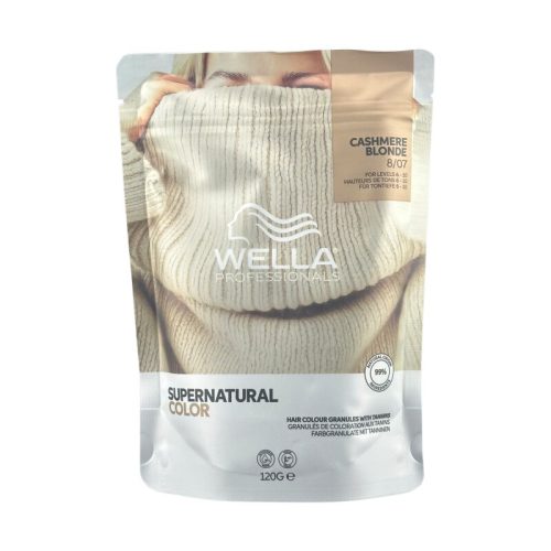 Wella Professionals, Wella Professionals Supernatural Color 8/07 Cashmere Blonde 120g