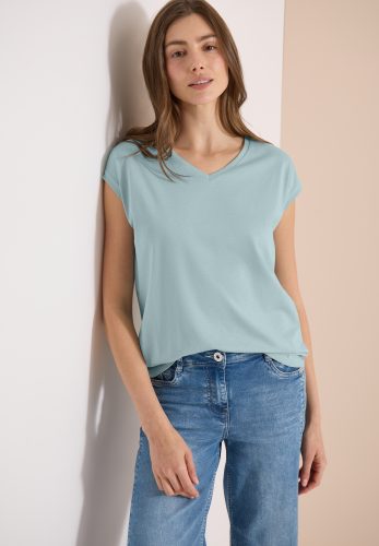 cecil, Dropped Shoulder Shirt mit V