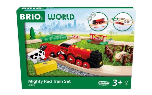 BRIO, World Rote Lola Bauernhof Zugset, Bahn