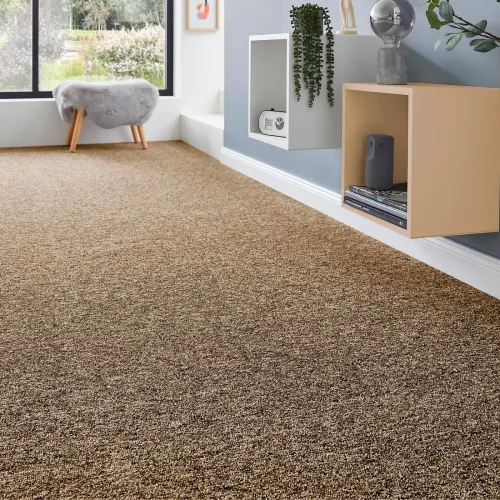 Andiamo, Andiamo Teppichboden "Matz, Schlinge, Gesamthöhe 6 mm, Luxusklasse LC1" rechteckig meliert, Breite 400 cm oder 500 cm, strapazierfähig & pflegeleicht