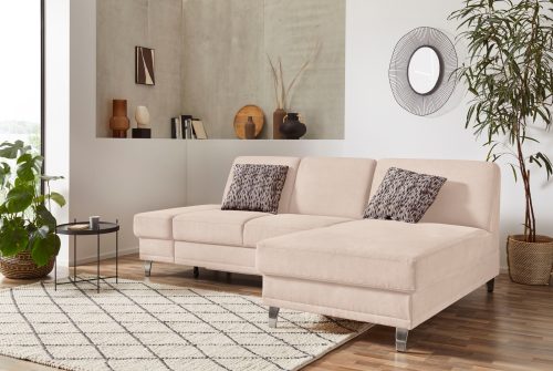 SIT&MORE, sit&more Ecksofa »Clio V«, wahlweise mit Bettfunktion oder Vorziehsitz und Bettkasten, Inklusive Federkern