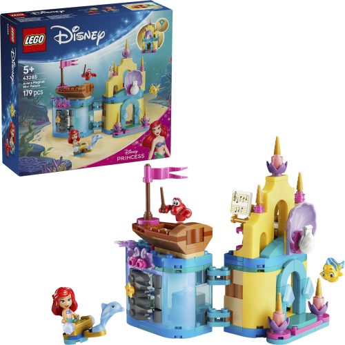 LEGO, LEGO Konstruktionsspielsteine "Arielles Magisches Mini-Schloss (43285), LEGO Disney Princess" Made in Europe