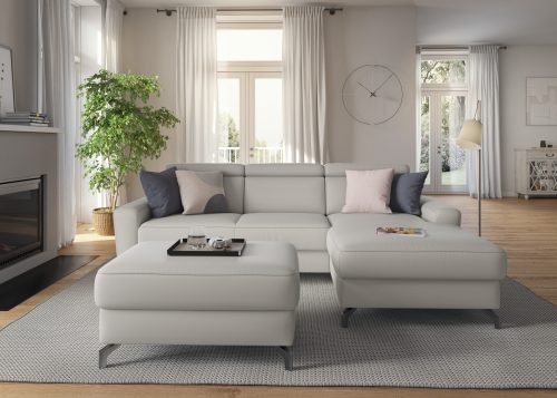 SIT&MORE, sit&more Ecksofa, inklusive Kopfteilverstellung, wahlweise mit Bettfunktion und Bettkasten