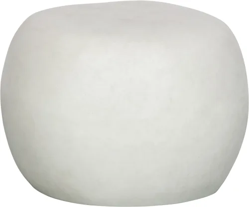 mutoni, mutoni - Couchtisch Pebble weiss 50x50, One Size