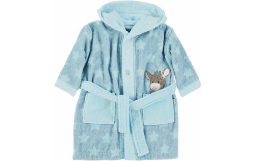Sterntaler Bademantel Emmi mittelblau