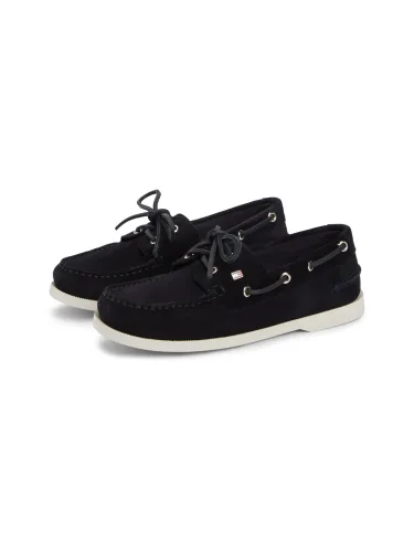 Tommy Hilfiger, Tommy hilfiger HILFIGER SUEDE BOAT SHOE-36 36