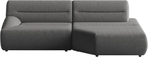 Sit & More, sit&more Ecksofa "Scrabble" Modernes Design in verschiedenen Stoffarten