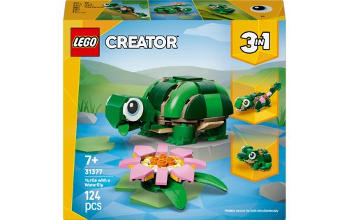 LEGO, LEGO® - 31377 Schildkröte mit Seerose, Multicolor