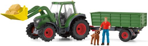 Schleich, Schleich Farm World 42608 - Traktor mit Anhänger