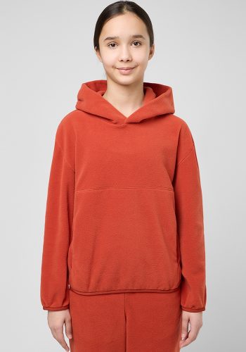 Jack Wolfskin Hoodie aus Bio-Baumwolle Kinder Smileyworld Hoody Youth L intense rust intense rust