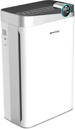 Sonnenkonig, Sonnenkönig Luftreiniger "Zermatt, Leistung 85W, Fernbedienung, 12h Timer, 1L Wassertank," bis ca. 40m², UV & Ionenreinigung, integrierter WLAN Empfänger