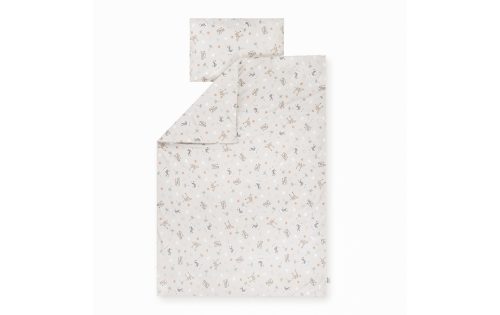 Julius Zöllner, Julius Zöllner Kinderbettwäsche »Jersey Savanne Beige«, (2 tlg.)