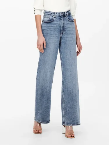 Only, ONLY High-waist-Jeans "ONLJUICY HW WIDE LEG"