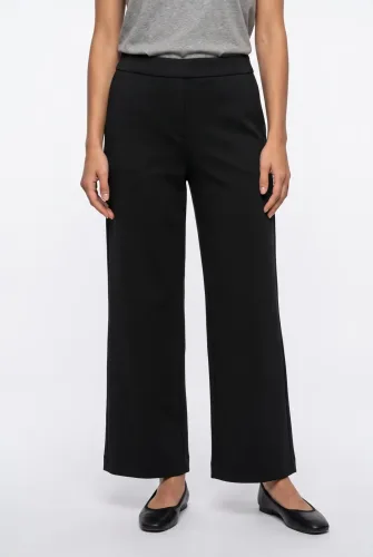 Comma, Comma Schlupfhose "Scuba" mit Gummizug mit Stretch