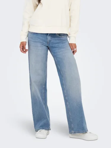 Only, Only - Jeans, für Damen, Hellblau Denim, Größe S