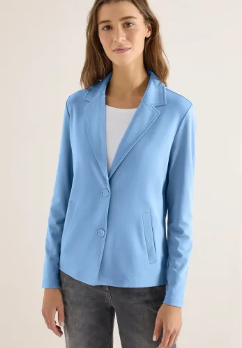 cecil, Cecil Sweatblazer mit Knopfverschluss und Viskose