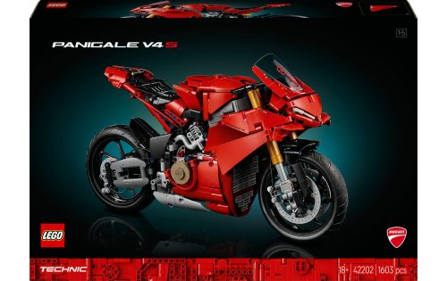 LEGO, 42202 Technic Ducati Panigale V4 S Motorrad, Konstruktionsspielzeug