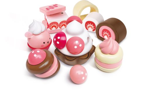 Hape, Hape Spiel-Lebensmittel Kuchenparty Erdbeere
