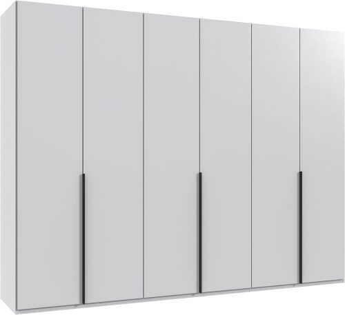 Wimex Kleiderschrank »Mugano,in 8 Breiten,3 Höhen,2 Tiefen, viele Farben, Made in Germany«, (in Basic oder Premium Ausstattung mit 2 weiteren Einlegeböden), mit langen oder kurzen Griffen aus Metall, mit oder ohne Spiegel