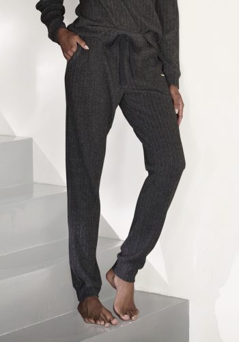 LASCANA Homewearhose »-Loungehose«, in Ripp-Qualität und praktischen Taschen, Loungeanzug