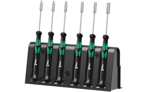 Wera, Elektronik- u. Feinmechanik Schraubendreher-Set 6teilig Wera 2069/6 Außen-Sechskant