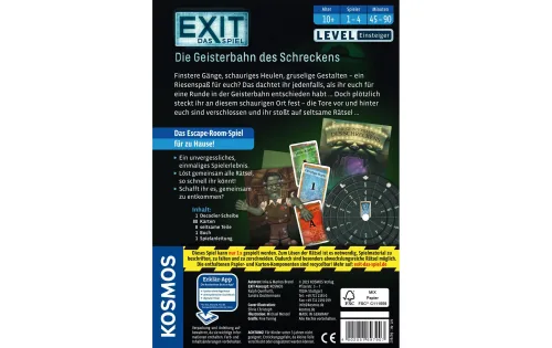 Kosmos Spiel "EXIT: Die Geister"