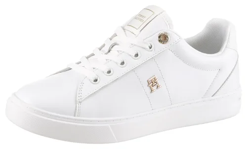 Tommy Hilfiger, Tommy Hilfiger Essential Elevated Court Sneaker - White EU36 Damen