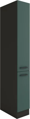 Optifit, OPTIFIT Apothekerschrank "Palma" Breite 30 cm, Höhe 206,8 cm, 2 Auszüge, 5 Ablagen