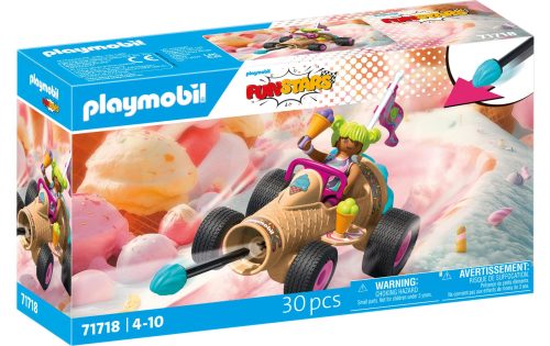 Playmobil® Konstruktions-Spielset »Playmo-Karts: Rasende Eistüte 71718«