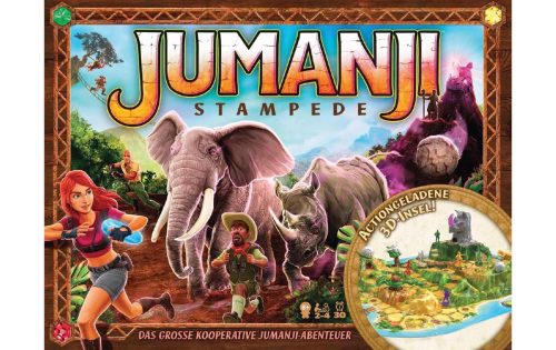 Spin Master Games - Jumanji Stampede - kooperatives 3D-Abenteuerspiel