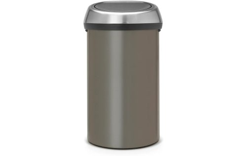 BRABANTIA, Brabantia-Touch Bin Mülleimer 60L, Platinum