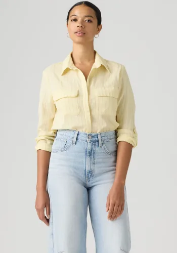 Levi's®, Levis Hemdbluse Krempelärmel mit Riegel