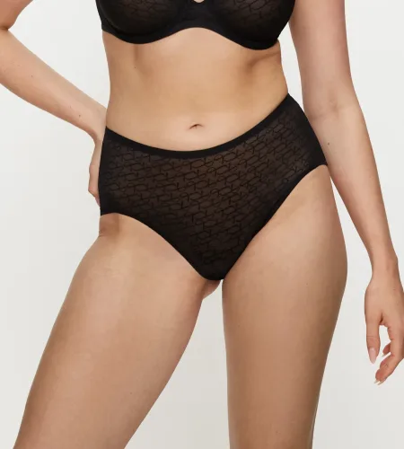 Triumph, Triumph Maxislip "Signature Sheer" Monogramm-Tüll
