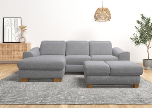 HOME AFFAIRE, Home affaire Ecksofa »Dundee«, wahlweise mit Kopfteilverstellung und zusätzlich mit Bettfunktion