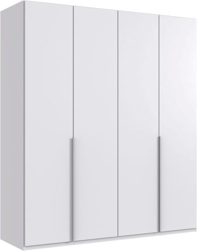 Wimex Kleiderschrank »Mugano,in 8 Breiten,3 Höhen,2 Tiefen, viele Farben, Made in Germany«, (in Basic oder Premium Ausstattung mit 2 weiteren Einlegeböden), mit langen oder kurzen Griffen aus Metall, mit oder ohne Spiegel