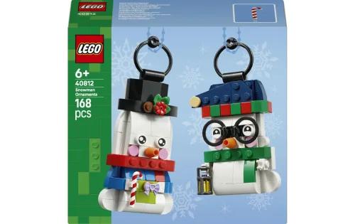 LEGO® GmbH, LEGO Deko-Schneemänner Modellbausatz zum Aufstellen oder als Deko 40812