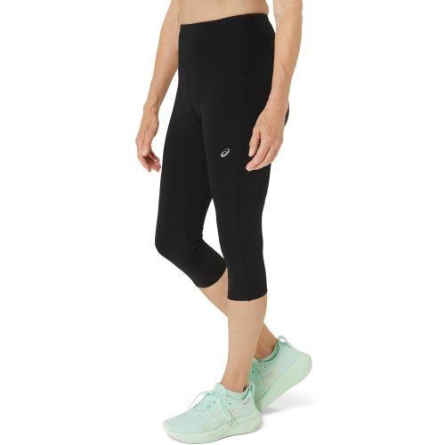 Asics, ASICS Damen Lauftight Road High Waist Capri schwarz | S